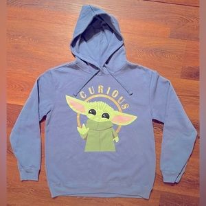 Star Wars ‘Curious’ Baby Yoda Amazingly Soft Pullover Hoodie